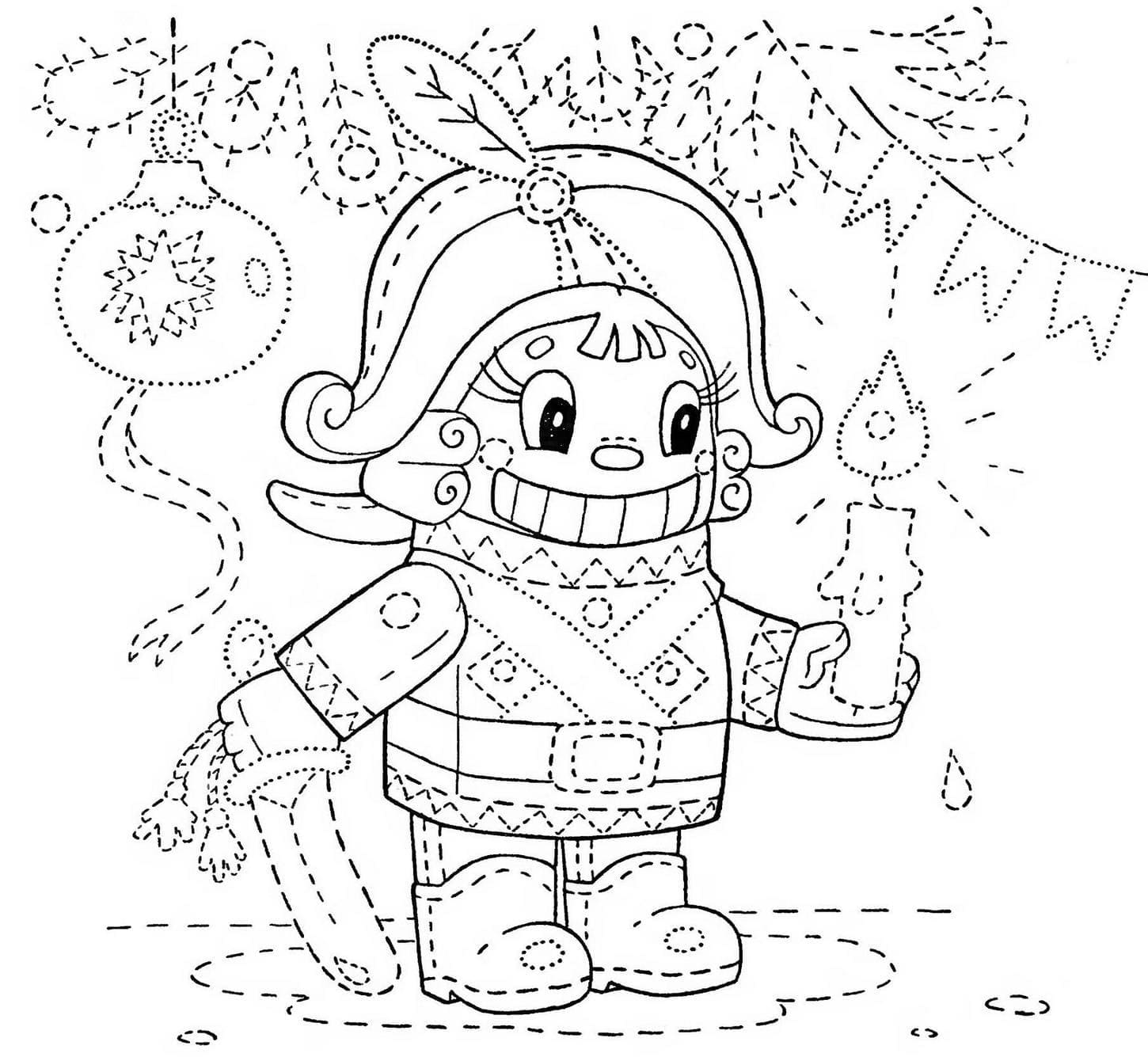 Dessin à colorier: Casse Noisette (Contes et Histoires) #205890 - Coloriages à Imprimer Gratuits