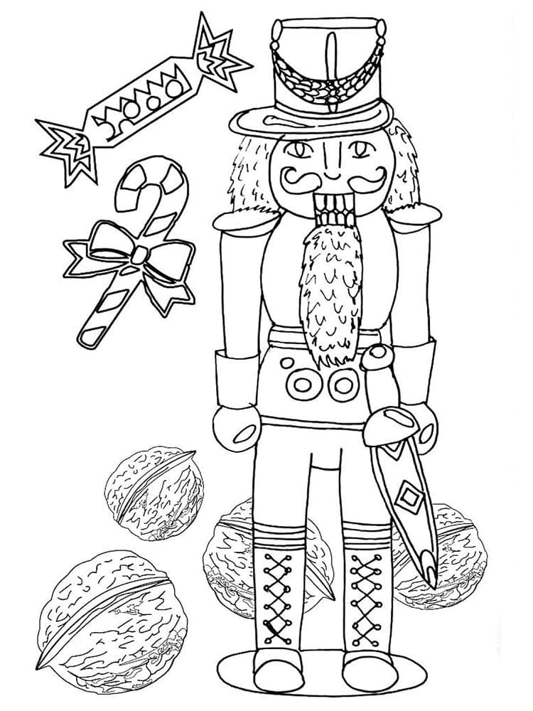 Dessin Casse Noisette #205930 à colorier de la série Contes et Histoires, gratuit à télécharger et imprimer