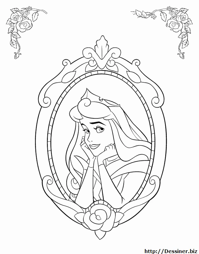 Coloriage à imprimer La Belle au bois dormant #130780 de la série Contes et Histoires, gratuit pour enfants et adultes