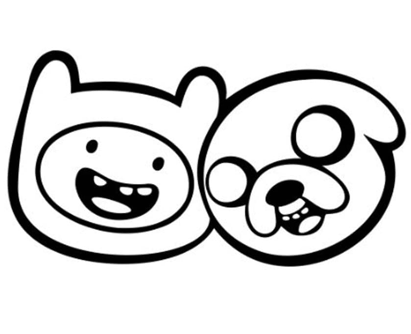 Coloriage gratuit Adventure Time #206915 de la collection Dessins animés et séries animées à imprimer