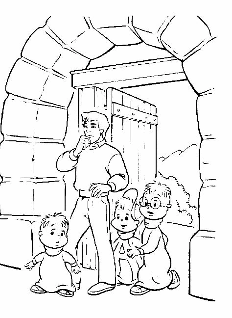 Coloriage gratuit Alvin et les Chipmunks #128262 de la collection Dessins animés et séries animées à imprimer Coloriage gratuit Alvin et les Chipmunks #128262 de la collection Dessins animés et séries animées à imprimer