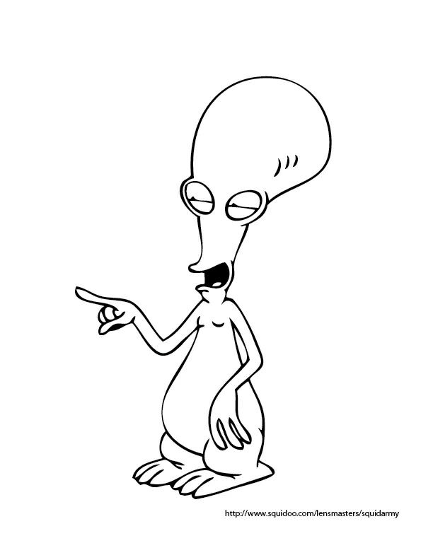 Dessin American Dad! #50894 à colorier de la série Dessins animés et séries animées, gratuit à télécharger et imprimer