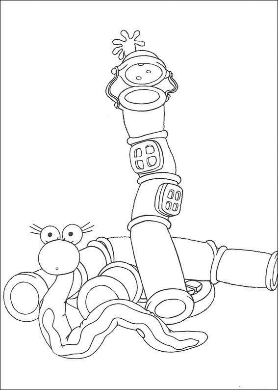 Illustration au trait Andy Pandy #26793 de la collection Dessins animés et séries animées à colorier gratuitement