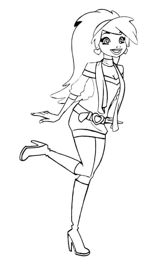 Dessin à colorier: Angels Friends (Dessins animés et séries animées) #198236 - Coloriages à Imprimer Gratuits