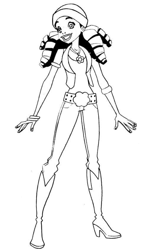 Dessin à colorier: Angels Friends (Dessins animés et séries animées) #198237 - Coloriages à Imprimer Gratuits