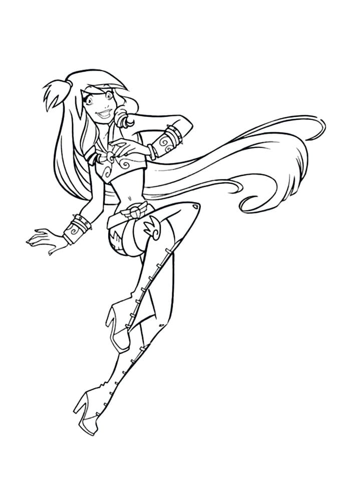 Coloriage gratuit Angels Friends #198256 de la collection Dessins animés et séries animées à imprimer