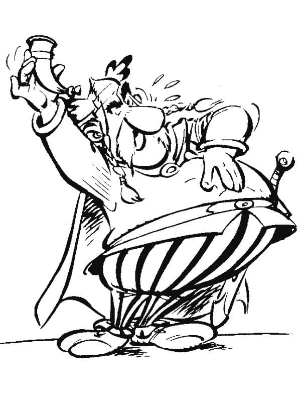 Dessin à colorier: Asterix et Obelix (Dessins animés et séries animées) #182585 - Coloriages à Imprimer Gratuits