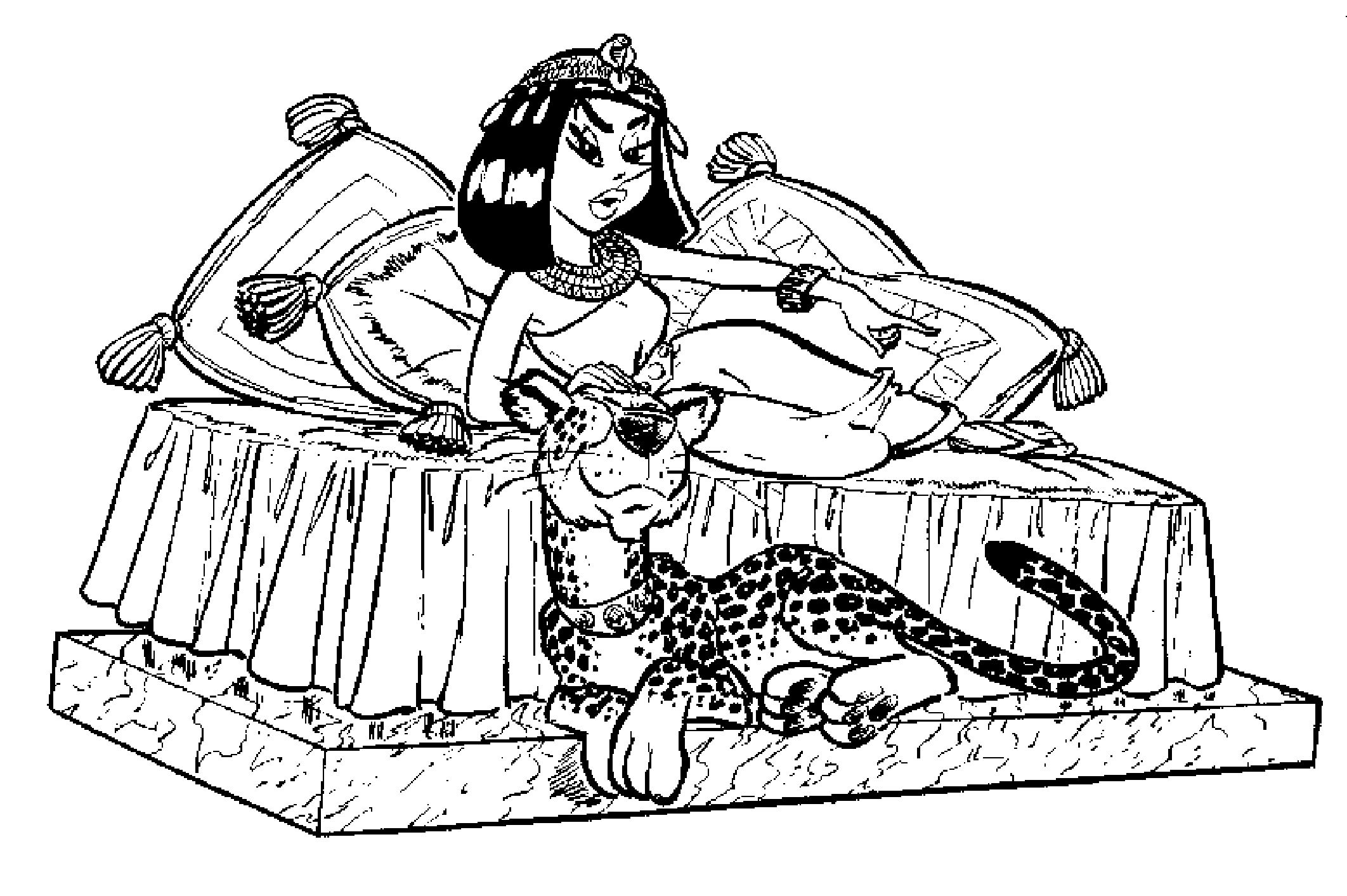 Illustration au trait Asterix et Obelix #24380 de la collection Dessins animés et séries animées à colorier gratuitement