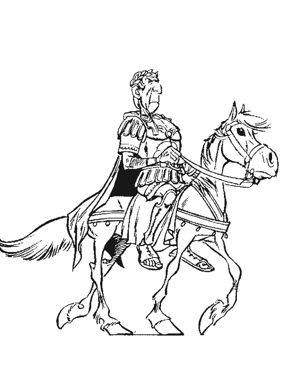 Dessin à colorier: Asterix et Obelix (Dessins animés et séries animées) #24398 - Coloriages à Imprimer Gratuits