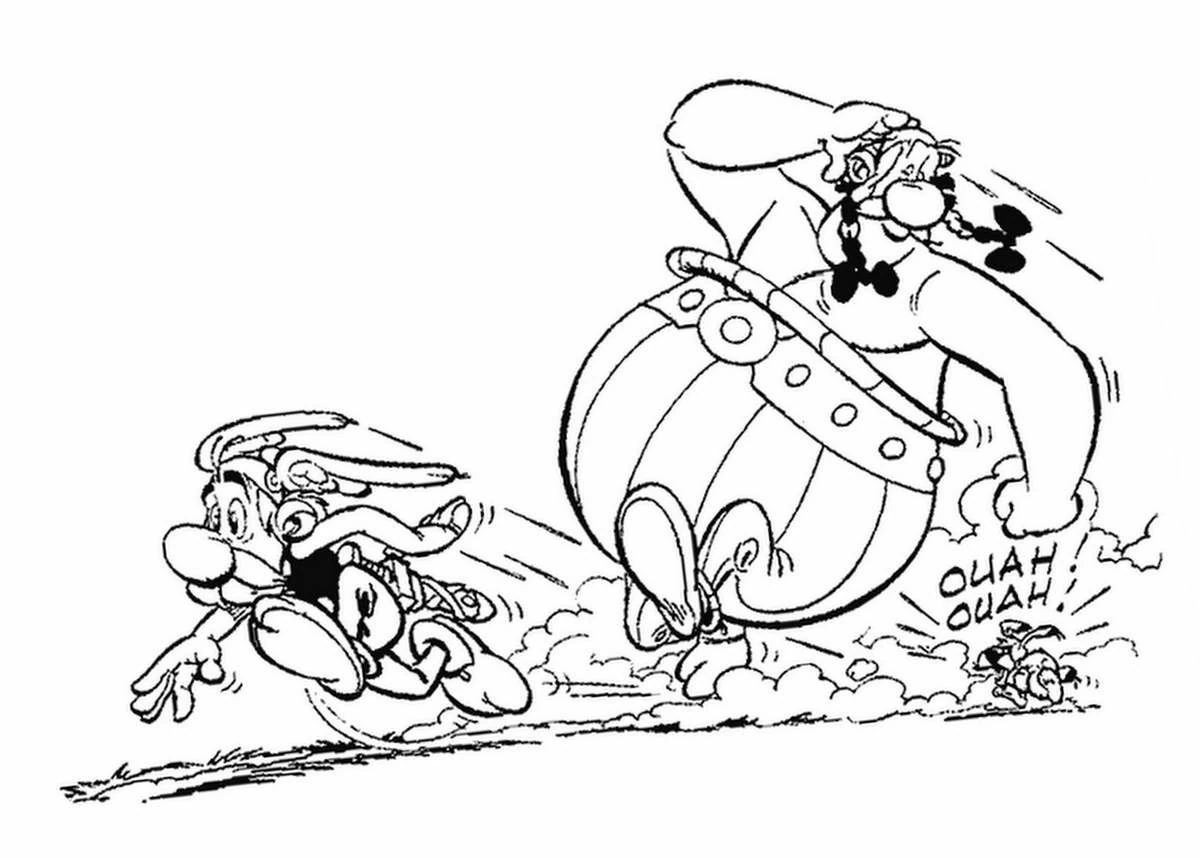 Coloriage gratuit pour enfants et adultes Asterix et Obelix #24401, collection Dessins animés et séries animées Coloriage gratuit pour enfants et adultes Asterix et Obelix #24401, collection Dessins animés et séries animées