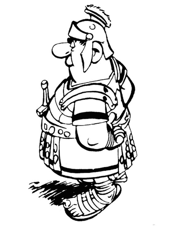 Dessin à colorier: Asterix et Obelix (Dessins animés et séries animées) #24416 - Coloriages à Imprimer Gratuits