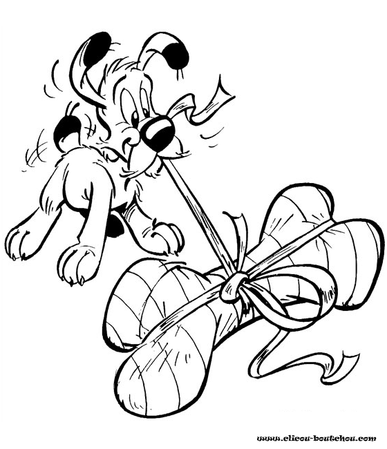 Dessin à colorier: Asterix et Obelix (Dessins animés et séries animées) #24419 - Coloriages à Imprimer Gratuits