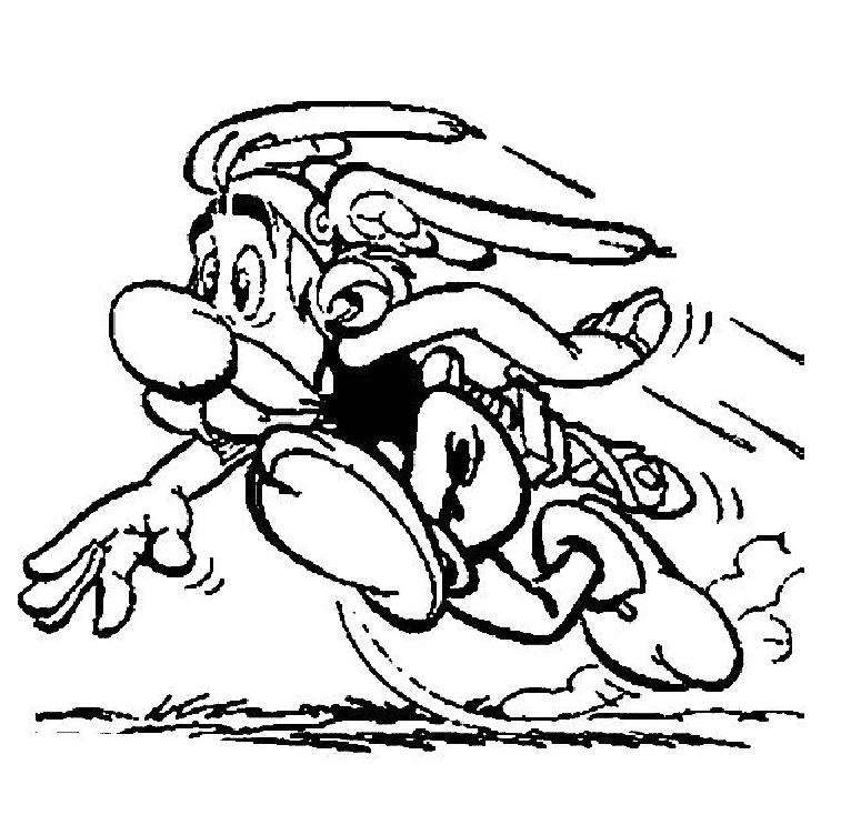 Dessin à colorier: Asterix et Obelix (Dessins animés et séries animées) #24464 - Coloriages à Imprimer Gratuits