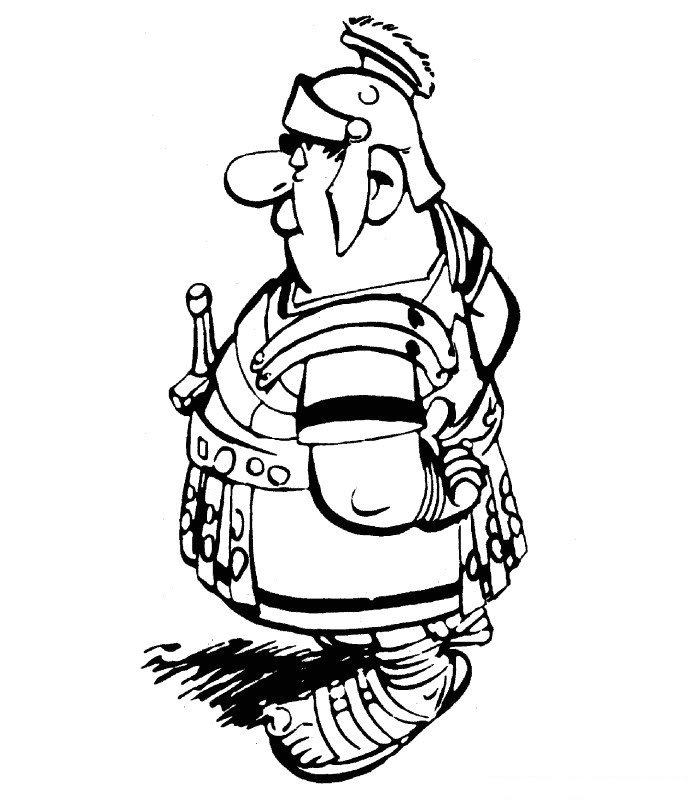 Dessin à colorier: Asterix et Obelix (Dessins animés et séries animées) #24493 - Coloriages à Imprimer Gratuits