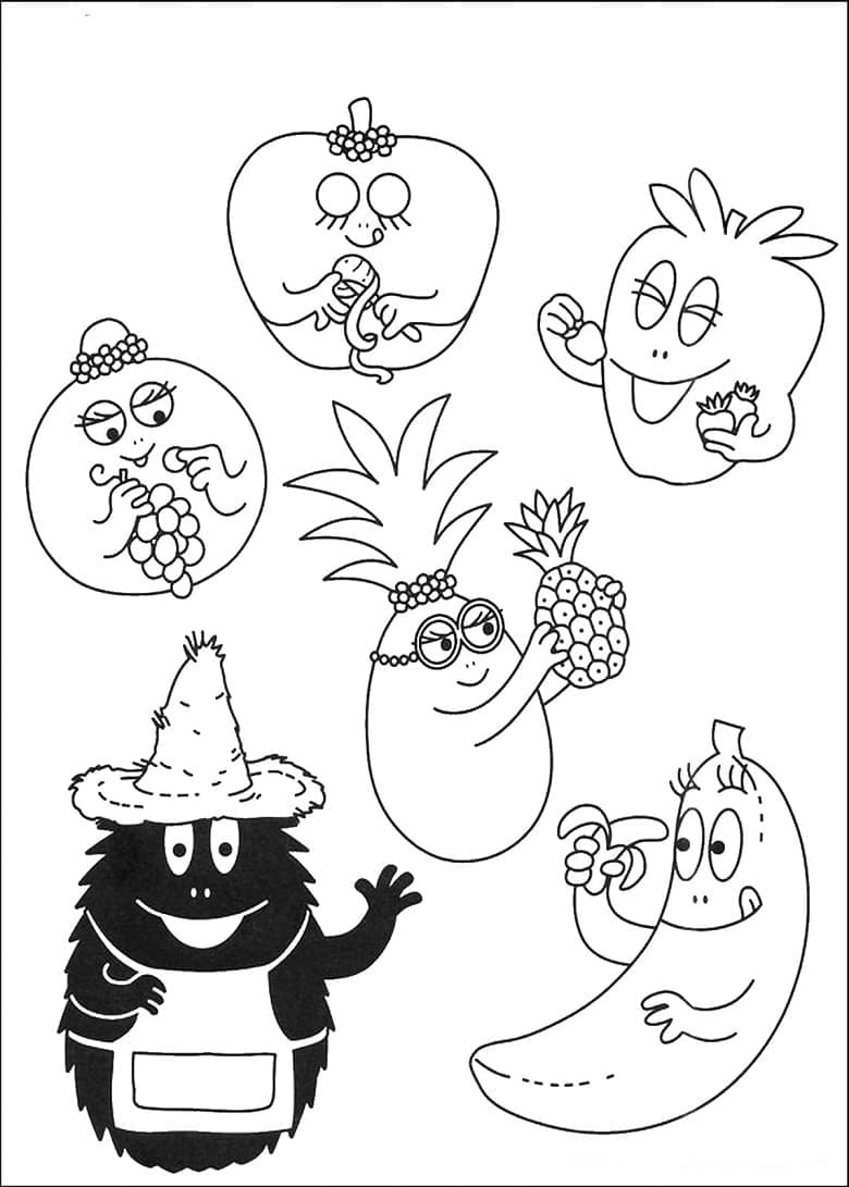 Illustration au trait Barbapapa #184609 de la collection Dessins animés et séries animées à colorier gratuitement Illustration au trait Barbapapa #184609 de la collection Dessins animés et séries animées à colorier gratuitement