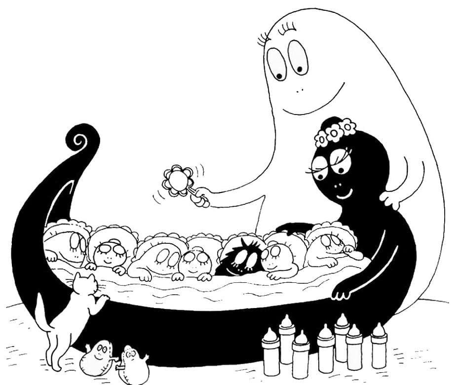 Coloriage imprimable Barbapapa #184614 de la collection Dessins animés et séries animées à colorier aux crayons Coloriage imprimable Barbapapa #184614 de la collection Dessins animés et séries animées à colorier aux crayons