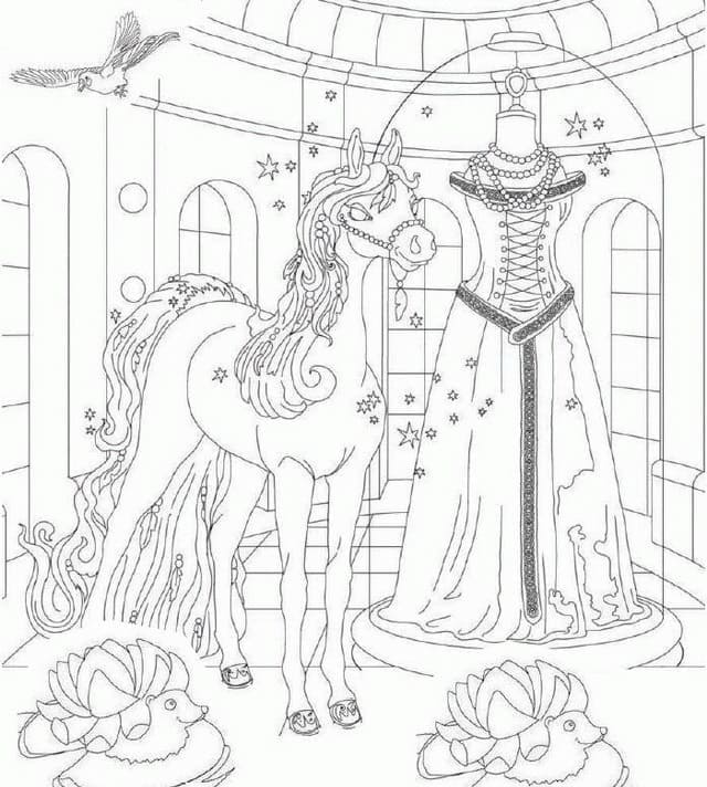 Dessin à colorier: Bella Sara (Dessins animés et séries animées) #209677 - Coloriages à Imprimer Gratuits