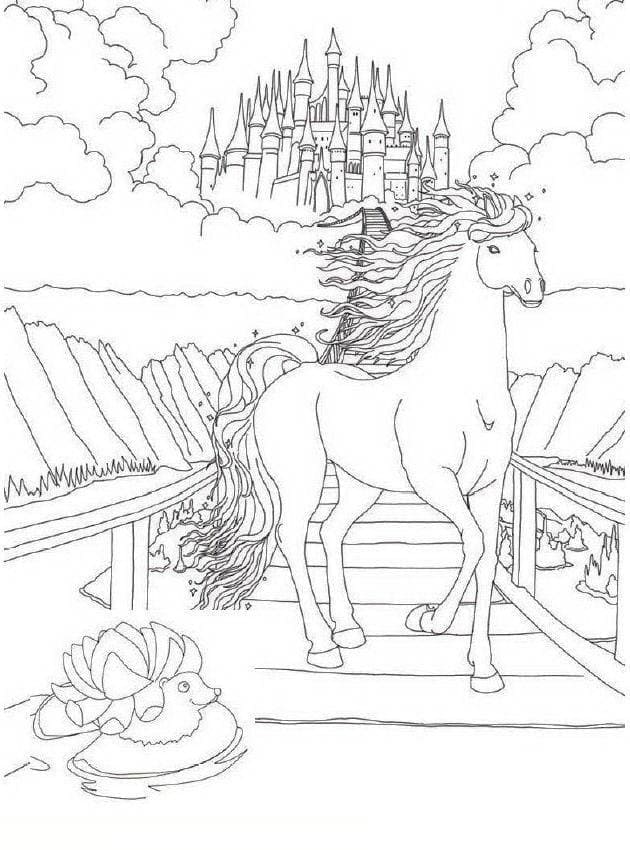 Dessin à colorier: Bella Sara (Dessins animés et séries animées) #209678 - Coloriages à Imprimer Gratuits