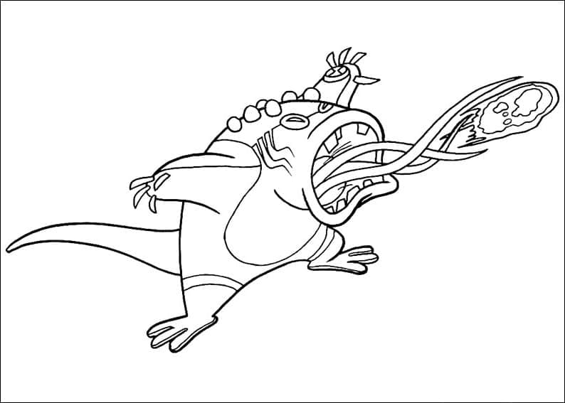 Coloriage gratuit Ben 10 #184723 de la collection Dessins animés et séries animées à imprimer