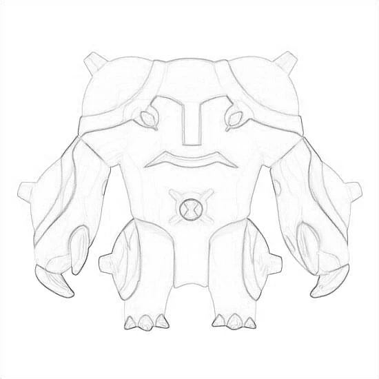 Dessin à colorier: Ben 10 (Dessins animés et séries animées) #40548 - Coloriages à Imprimer Gratuits