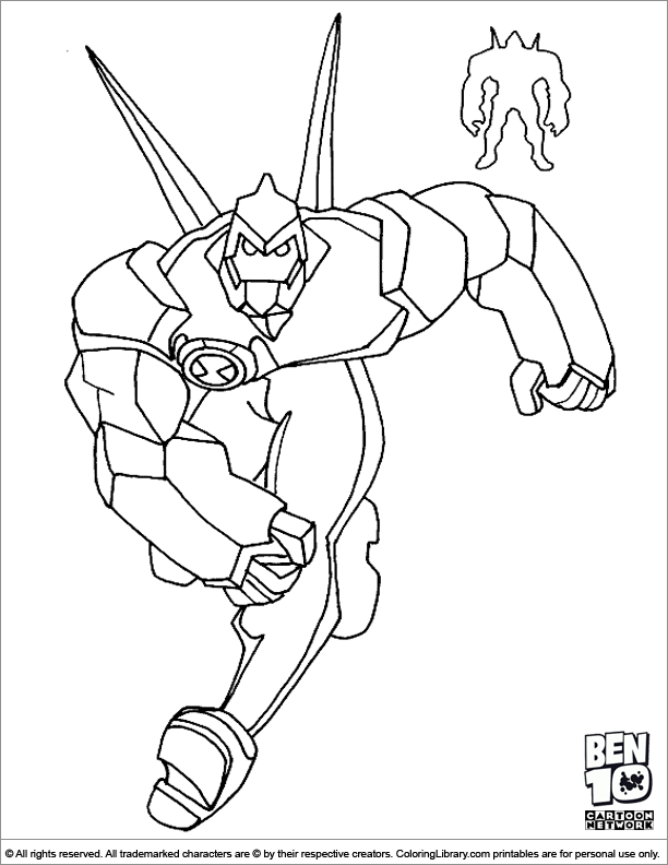 Dessin à colorier: Ben 10 (Dessins animés et séries animées) #40550 - Coloriages à Imprimer Gratuits