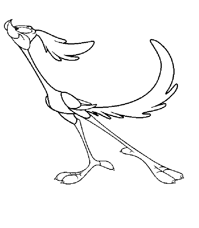 Coloriage gratuit pour enfants et adultes Bip Bip et Coyote #47257, collection Dessins animés et séries animées