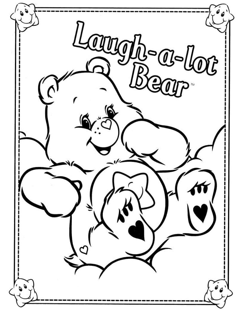 Dessin Bisounours / Calinours #185382 à colorier de la série Dessins animés et séries animées, gratuit à télécharger et imprimer