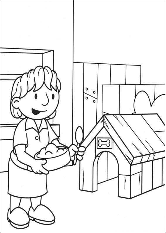 Coloriage imprimable Bob le Bricoleur #197237 de la collection Dessins animés et séries animées à colorier aux crayons