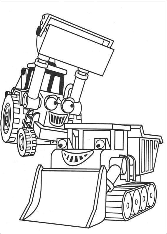 Coloriage gratuit pour enfants et adultes Bob le Bricoleur #197265, collection Dessins animés et séries animées