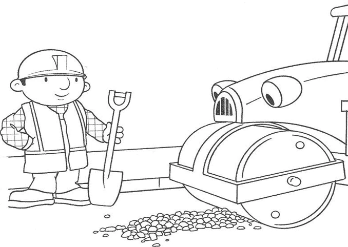 Page de coloriage Bob le Bricoleur #33098, collection Dessins animés et séries animées, à imprimer et colorier