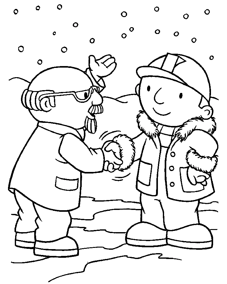 Page de coloriage Bob le Bricoleur #33114, collection Dessins animés et séries animées, à imprimer et colorier