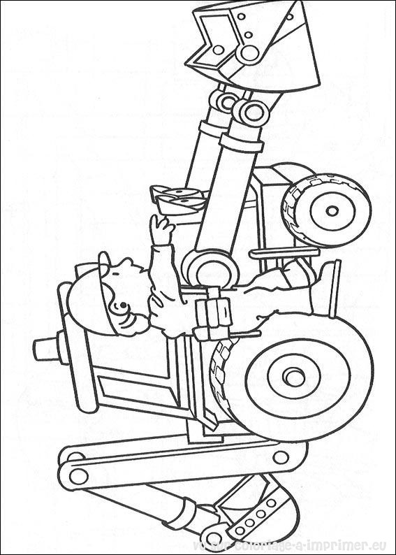 Coloriage imprimable Bob le Bricoleur #33209 de la collection Dessins animés et séries animées à colorier aux crayons