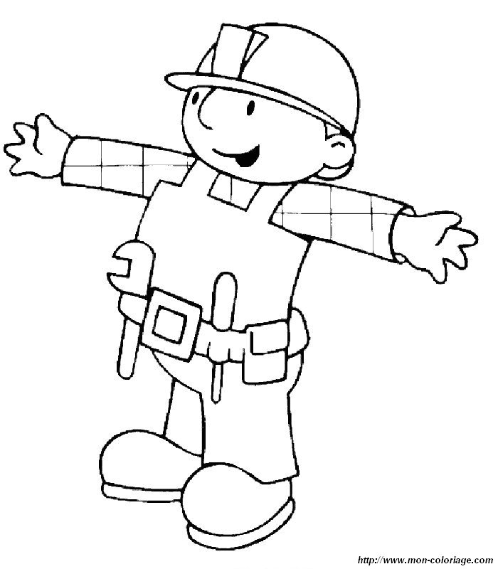 Dessin Bob le Bricoleur #33237 à colorier de la série Dessins animés et séries animées, gratuit à télécharger et imprimer Dessin Bob le Bricoleur #33237 à colorier de la série Dessins animés et séries animées, gratuit à télécharger et imprimer