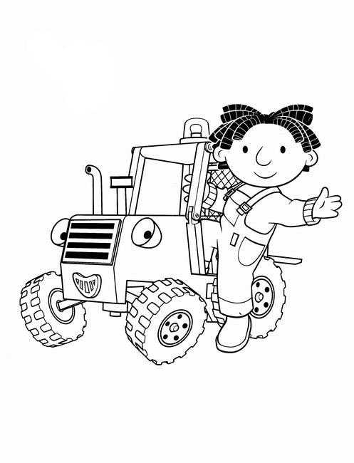 Coloriage à imprimer Bob le Bricoleur #33336 de la série Dessins animés et séries animées, gratuit pour enfants et adultes