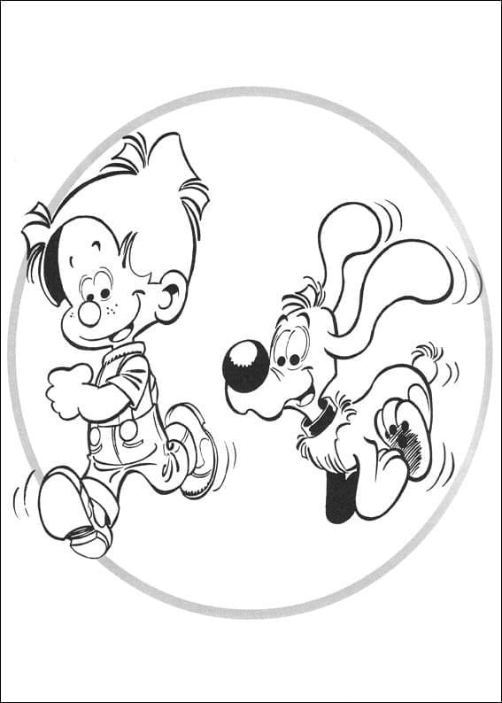 Dessin Boule et Bill #183509 à colorier de la série Dessins animés et séries animées, gratuit à télécharger et imprimer