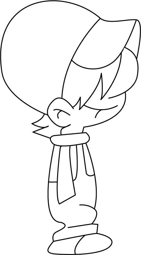 Page de coloriage Boule et Bill #25380, collection Dessins animés et séries animées, à imprimer et colorier