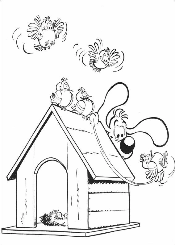 Coloriage Boule et Bill #25385 à imprimer gratuitement, extrait de la collection Dessins animés et séries animées
