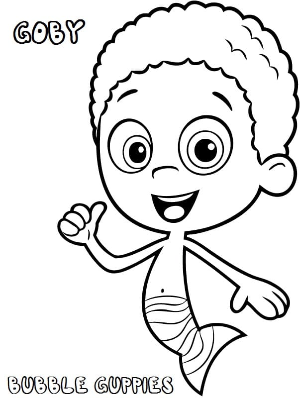 Coloriage gratuit Bubulle Guppies #199384 de la collection Dessins animés et séries animées à imprimer Coloriage gratuit Bubulle Guppies #199384 de la collection Dessins animés et séries animées à imprimer