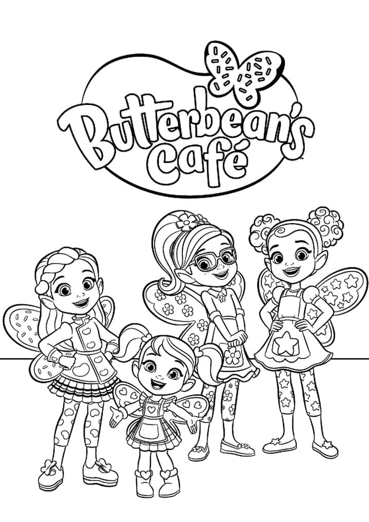 Dessin à colorier: Butter Beans Cafe Enchante (Dessins animés et séries animées) #200959 - Coloriages à Imprimer Gratuits