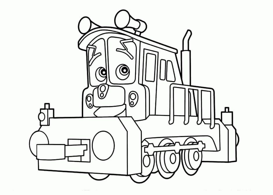 Coloriage gratuit Chuggington #206818 de la collection Dessins animés et séries animées à imprimer