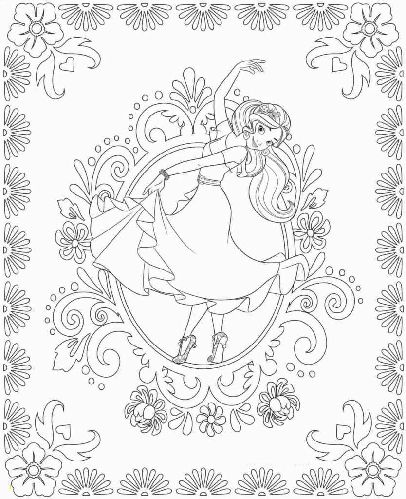 Coloriage gratuit Elena d’Avalor #187259 de la collection Dessins animés et séries animées à imprimer