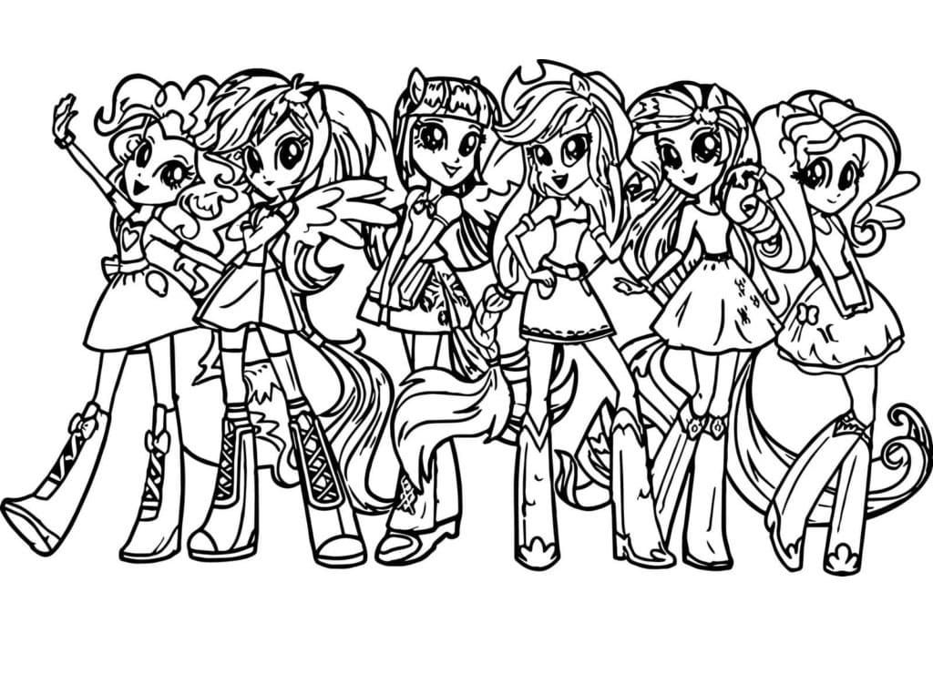 Coloriage gratuit Equestria Girls #197782 de la collection Dessins animés et séries animées à imprimer Coloriage gratuit Equestria Girls #197782 de la collection Dessins animés et séries animées à imprimer