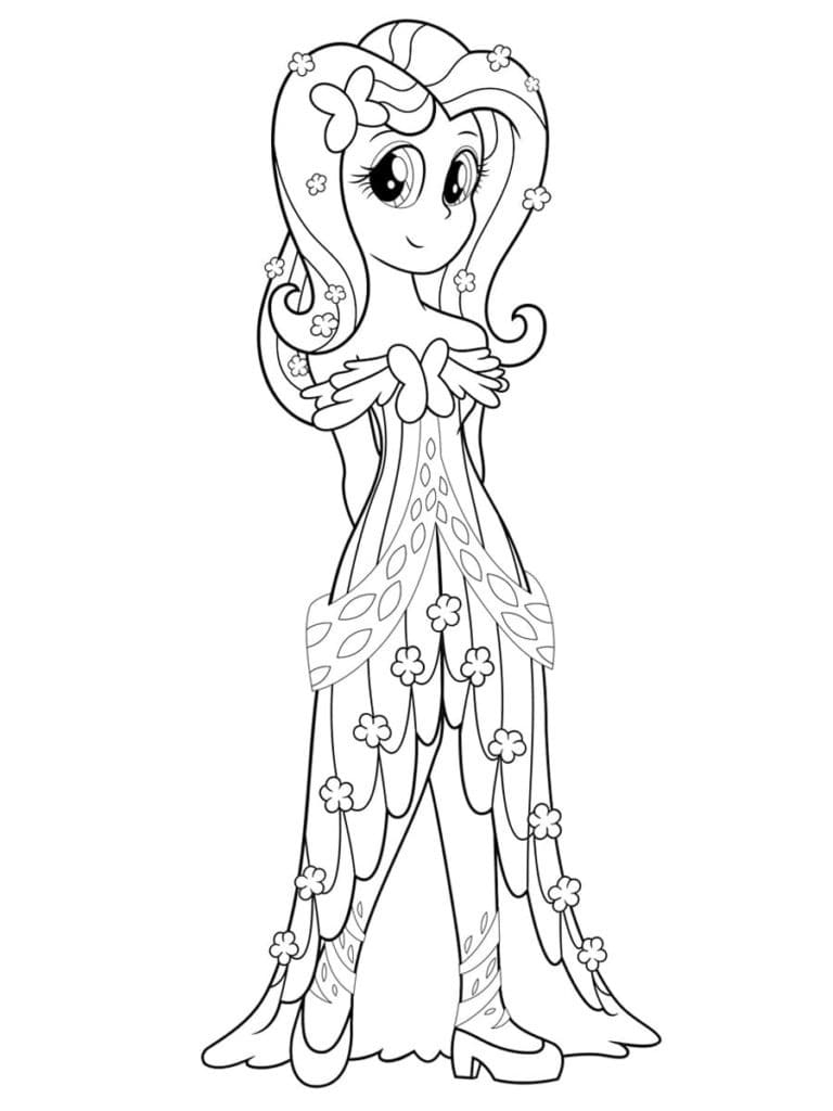 Dessin à colorier: Equestria Girls (Dessins animés et séries animées) #197786 - Coloriages à Imprimer Gratuits