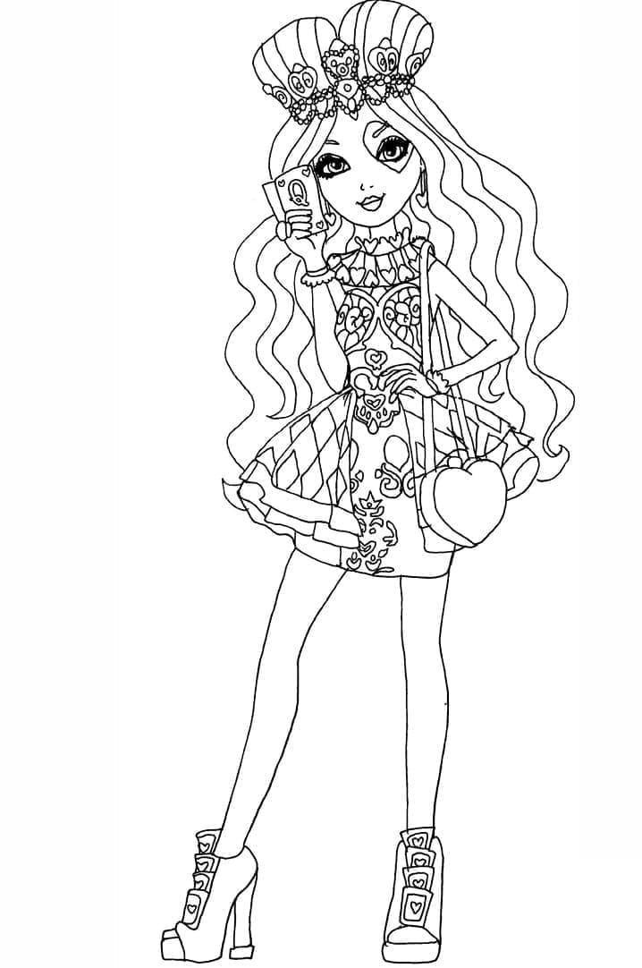 Coloriage gratuit pour enfants et adultes Ever After High #207972, collection Dessins animés et séries animées Coloriage gratuit pour enfants et adultes Ever After High #207972, collection Dessins animés et séries animées