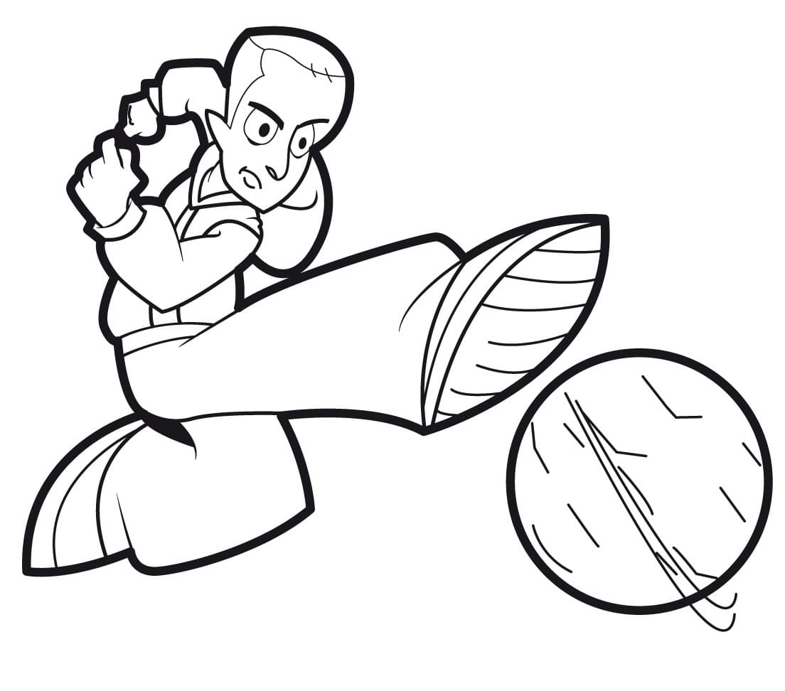 Dessin à colorier: Foot 2 Rue (Dessins animés et séries animées) #216801 - Coloriages à Imprimer Gratuits