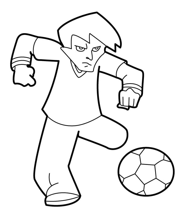 Coloriage gratuit Foot 2 Rue #216834 de la collection Dessins animés et séries animées à imprimer