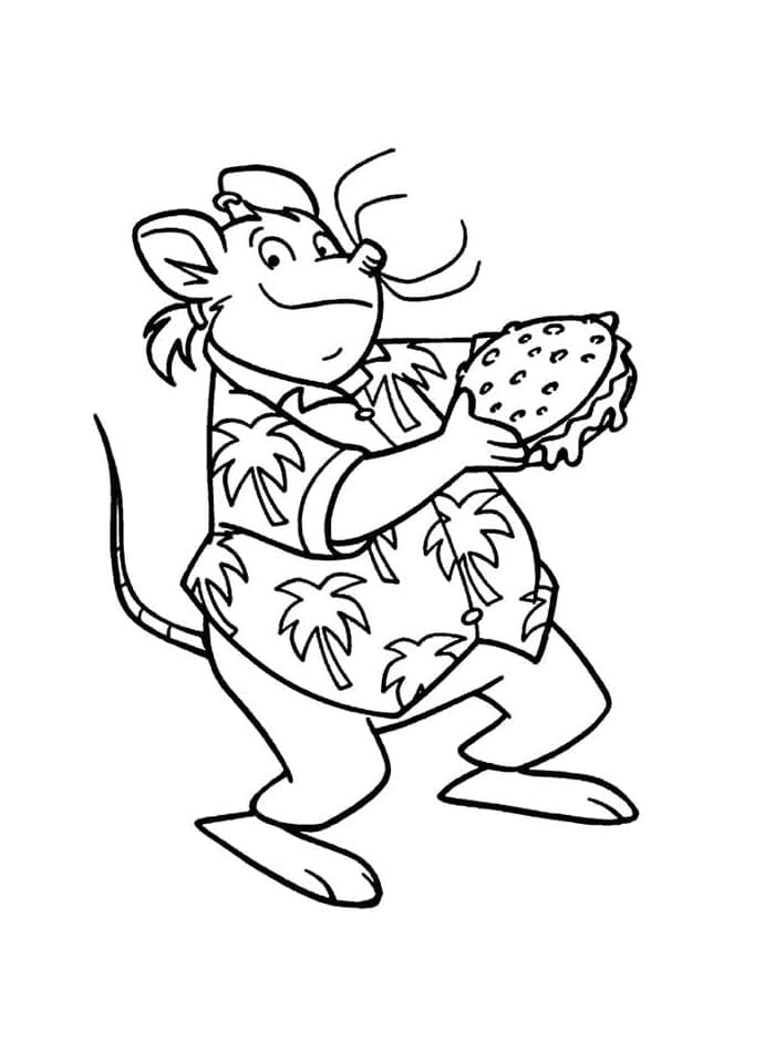 Dessin à colorier Geronimo Stilton #212977 issu de la collection Dessins animés et séries animées, prêt à imprimer Dessin à colorier Geronimo Stilton #212977 issu de la collection Dessins animés et séries animées, prêt à imprimer