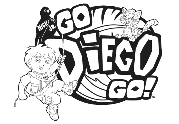 Coloriage à imprimer Go Diego! #48570 de la série Dessins animés et séries animées, gratuit pour enfants et adultes
