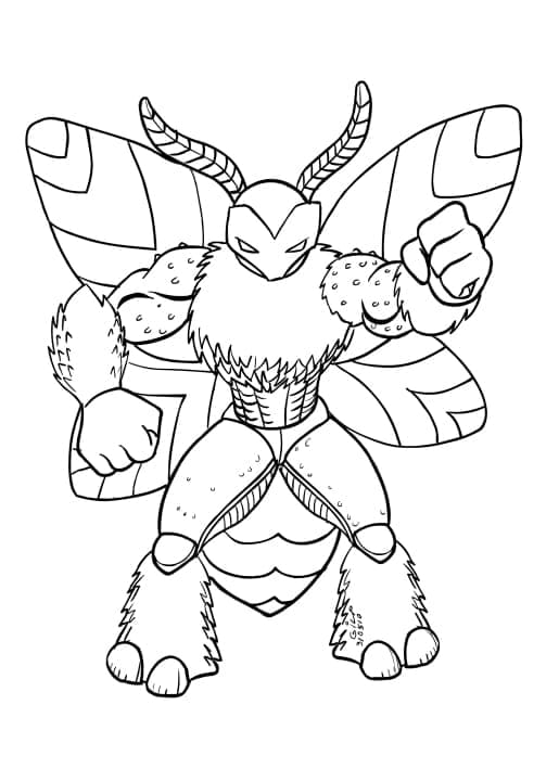 Coloriage gratuit Gormiti #210451 de la collection Dessins animés et séries animées à imprimer