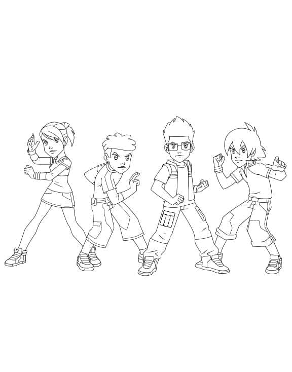 Coloriage gratuit Gormiti #210464 de la collection Dessins animés et séries animées à imprimer